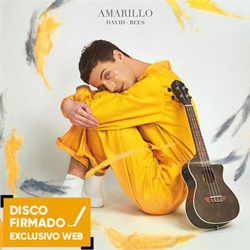 Amarillo - Disco Firmado en oferta