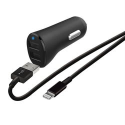 Cargador dual Wefix USB-A/Lightning 1m en oferta