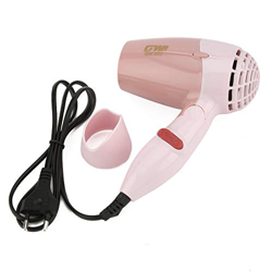 DBSUFV Mini secador de Pelo 1000 W Viento Caliente de bajo Ruido eléctrico Plegable soplador de Pelo Herramientas de Peinado de salón de Belleza para  en oferta