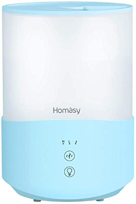 Homasy 2.5L Humidificador Aceites Esenciales, D-Azul