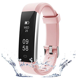 COOLEAD Pulsera Actividad Mujer Hombre Reloj Inteligente Podómetro Monitor de Actividad Impermeable IP67 Fitness Tracker Pulsera Deportiva con Contado en oferta