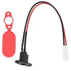 Junluck con Puerto de Carga Resistente Gratuito para M365, Conector de Cargador de batería, Silicona Duradera Flexible para Accesorio de Scooter eléct características