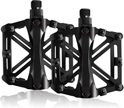 ZONSUSE Pedales MTB, Antideslizante Durable De Ligeros Pedali Bicicleta Pedal, De Aluminio Rodamiento De Acero Cromado 9/16"para Mountain Bike Trekkin precio