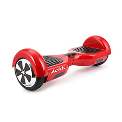 ACBK - Hoverboard Patinete Eléctrico Autoequilibrio con Ruedas de 6.5" (Altavoces Bluetooth con Luces Led integradas), Velocidad máxima: 12 km/h - Aut características