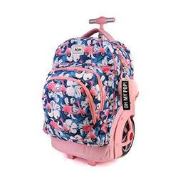 Oh My Pop! Pink Scooter GTX - Mochila con Ruedas, Multicolor, 53 cm en oferta