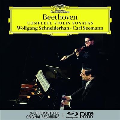 Beethoven: Complete Violin Sonatas - 3 CDs + Blu-ray