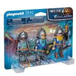 Playmobil 70671 Set de 3 Caballeros de Novelmore