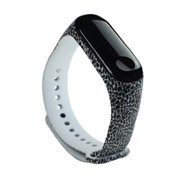 Pulsera de TPU para Xiaomi Mi Band 3 /4, Negro & Blanco precio