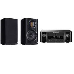 Receptor Marantz MCR612 Negro + Altavoces Wharfedale Evo 4.1 Negro características