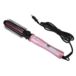 𝐑𝐞𝐠𝐚𝐥𝐨 𝐝𝐞 𝐍𝐚𝒗𝐢𝐝𝐚𝐝 Rizador de pelo 2 en 1, herramienta de peinado, peine eléctrico, pantalla LCD, rizador de pelo automático, para peluquería, barbero características