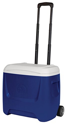 iGloo Island Breeze 28 - Nevera portátil con ruedas mixta para adulto, Azul, 47 x 34 x 41 cm