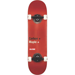 Globe G3 Bar Skateboard, Adultos Unisex, Rojo (Red), 8.25" características