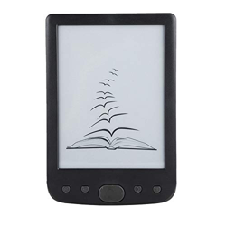 6 Pulgadas Lector de Libros Eléctricos con 800 * 600 HD Pantalla, 256 MB +8G NAND Pantalla de Efecto de Visualización Negro y Blanco, Admite 32G Tarje en oferta