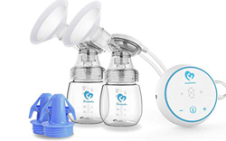 Sacaleches Eléctrico, Bellababy MimiO Extractor de leche Eléctrico con 6 Niveles de Masaje y 9 Niveles de Succión, Delgado y Portátil características