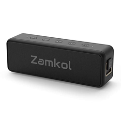 Zamkol Altavoz Bluetooth 5.0 IPX7 Impermeable 24H de Reproducción 20W Bajo Pesado Emparejamiento Estéreo Inalámbrico EQ Altavoz Portátil para Exterior en oferta