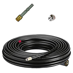 Manguera de limpieza de tuberías en 3 partes para limpiador profesional de alta presión Nilfisk ALTO KW M22 x 1,5 AG Conexión para KEW, WAP, Alto & Kr en oferta