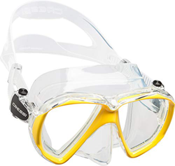 Cressi Ranger Mask Máscara de Buceo, Unisex Adulto, Transparente/Amarillo, Talla Única precio