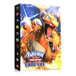 Funmo Álbum de Pokemon, Álbum Titular de Tarjetas Pokémon Pokemon Cards Album Pokemon Cards Album Book La Mejor protección para Pokemon Trading Cards  en oferta