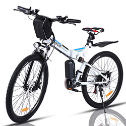 VIVI Bicicleta Electrica Plegable 350W Bicicleta Eléctrica Montaña, Bicicleta Montaña Adulto Bicicleta Electrica Plegable 26", Batería de 8 Ah, 32 km/ precio