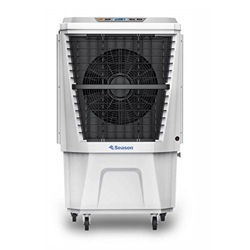 SEASON Climatizador nebulizador Ventilador evaporativo Gran caudal 4.500 m3/h depósito de Agua 40 ltrs, 3 velocidades, Muy Potente, bajo Consumo y eco características