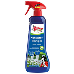 Poliboy – Limpiador de plástico/muebles de jardín – para interiores y exteriores – Spray de 500 ml – Fabricado en Alemania características