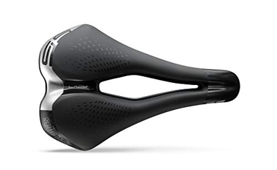 Selle Italia - Sillìn Bicicleta de Paseo S 5 Lady Superflow, Rail FeC Alloy Ø7, Sillìn Soft-tek, Ultra Comfort Gel, Resistente, Reflectante, Ergonómic