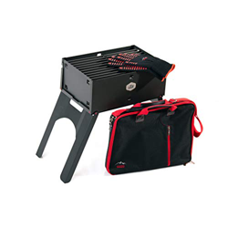 Gizzo Barbacoa de Carbón, Barbacoa Portátil Plegable para Barbacoa, Fiestas, Jardín, Camping + Grillgrate Rejillas de Barbacoa Superiores en oferta