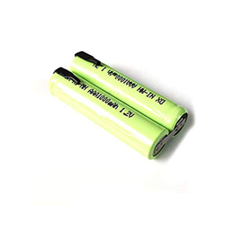 2 Piezas/Compatible para 2,4 V Recargable Ni-MH AAA batería de 1000 mah para Recortadora eléctrica maquinilla de Afeitar RQ360 RQ361 YS523 YS524 YS525 características