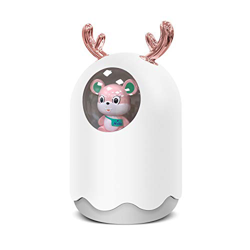 Putron Humidificador Mini, Humidificador de Aire para Bebé, 300ML Mini Humidificadores Ultrasónicos con Vistoso Luz de noche, Apagado Humidificador de precio