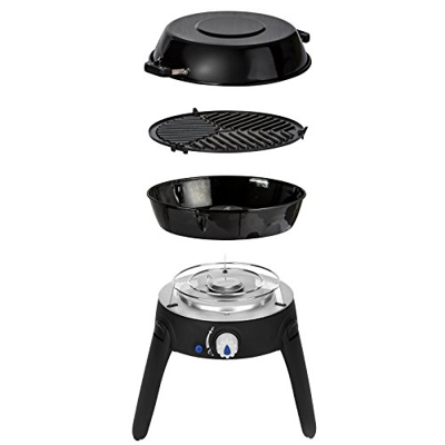 Cadac Safari Chef 2 Lite 2018 - Barbacoa (50 mbar), color negro