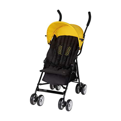 Safety 1st Kiplo, silla de paseo compacta, silla de paseo ligera, para uso desde el nacimiento hasta los 3 años aproximadamente, Yellow Triangle en oferta