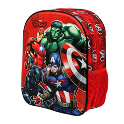 KARACTERMANIA Los Vengadores Strength-Mochila 3D, Multicolor (Pequeña) características