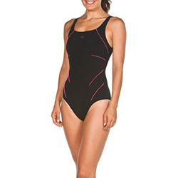 Arena Jewel – Bañador de una pieza para mujer, Mujer, color: black-Rose violet, 44 EU en oferta