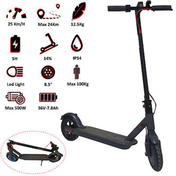 Dynasun M365 Scooter Patinetes eléctrico plegable de aluminio Max 500w 7.8Ah en oferta