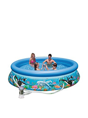 Intex 54906 Easy Océano Piscina con Bomba Filtro, 366 x 76 cm