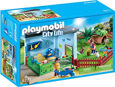 Playmobil City Life Small Animal Boarding with Hamster Wheel (9277)