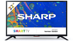 Sharp 32BC6E - Smart TV de 32" (resolución 1368 x 720, 3x HDMI, 2x USB) color negro características