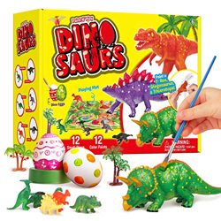 ARANEE Dinosaurio Pintar Juegos para Niños, Pintar Dinosaurios, Juguetes de Dinosaurios para Manualidades Creativo DIY Dinosaurio Navidad Regalos precio