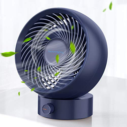 SmartDevil Ventilador de Mesa,Ventilador USB Silencioso Portátil USB Ventilador de Escritorio portátil Mini,180° Velocidad Variable & Ángulo de rotaci en oferta