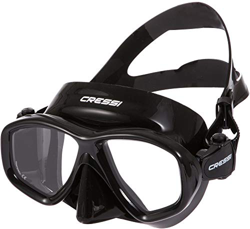 Cressi Icon Mask Máscara de Snorkel y Buceo, Unisex, Negro/Negro, Talla única en oferta