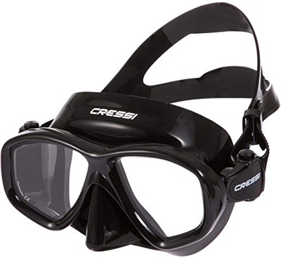 Cressi Icon Mask Máscara de Snorkel y Buceo, Unisex, Negro/Negro, Talla única