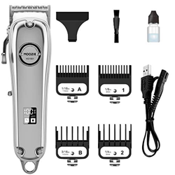 Cortapelos Inalámbrico para Hombres, Cortapelos Profesional de Larga Duración Moozie, Cortapelos y Set de Aseo Corporal con Pantalla LED, USB Recargab precio