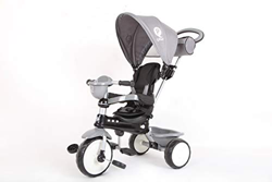 QPLAY- Confort Triciclo evolutivo 3 en 1, Color Gris (QP300.08) características