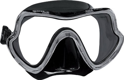 Mares Pure Vision Máscara de Buceo, Unisex Adulto, Black, One Size