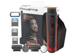 Rowenta Selectium Style Rojo TN9440 Multiaccesorios 10 en 1, Cuchillas autoafilables titanio para cabello y barba, afeitadora corporal, uso inalámbric precio