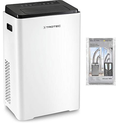 TROTEC Acondicionador de Aire Local Pac 3900 X/ (Función Temporizador, Control Remoto IR, Ventilador de 3 Niveles, Función de enfriamiento, ventilació