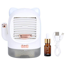Byged Mini difusor de Aroma Lindo Ventilador de Aire Enfriador de Aire sobremesa Uso en el hogar(Electricity Storage) características