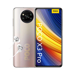 POCO X3 Pro - Smartphone 6+128 GB, 6,67” 120Hz FHD+DotDisplay, Snapdragon 860, Cámara Cuádruple de 48 MP, 5160mAh, Bronce Metálico en oferta