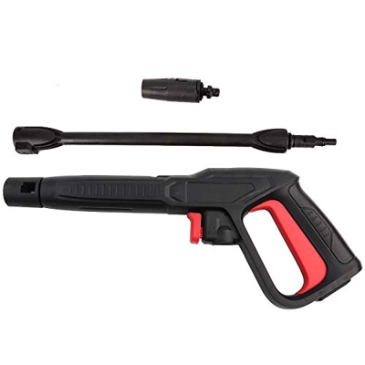 EBTOOLS 16Mpa Lavadora de coches Pistola pulverizadora Lavadora de alta presión con pinza de chorro de agua para Bosch AQT Black & Decker