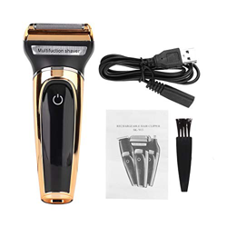 Multifuncional 3 en 1 Afeitadora EléCtrica, Sin Cable Hair Beard Shaver para Hombres, Recortadora de PrecisióN MáQuina de Corte de Pelo para Cabello,  en oferta